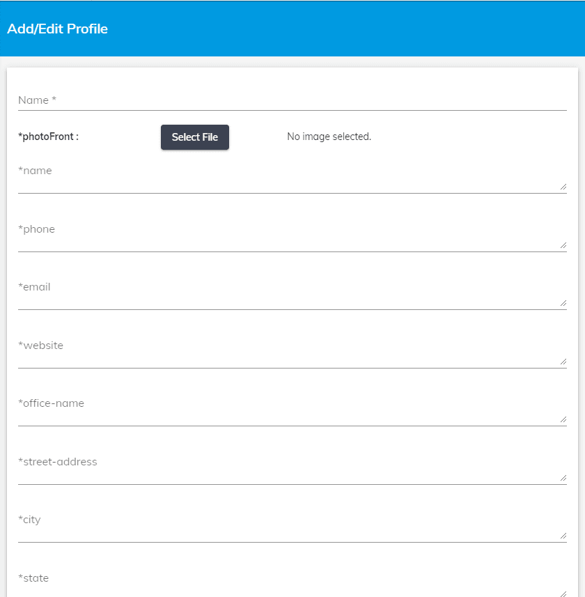 User Group Level Profile